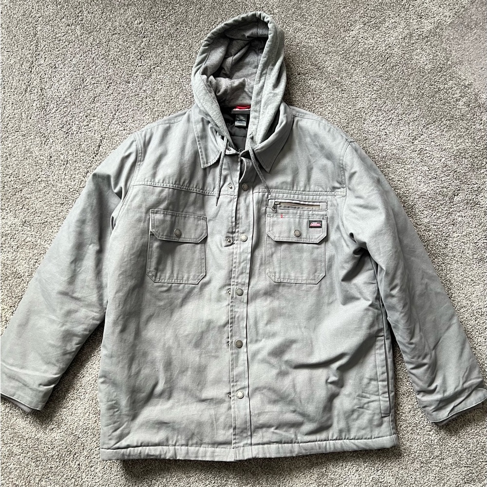 Dickies gray hooded winter coat